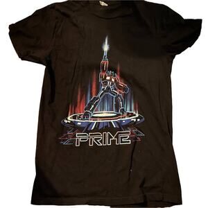 TRANSFORMERS MENS MEDIUM OPTIMUS PRIME TSHIRT SUPER SOFT SLIM CUT SHORT SLEEVE